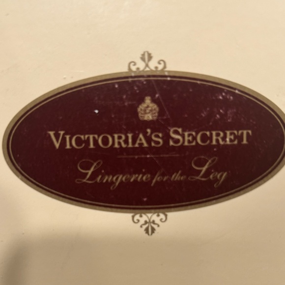 Victoria Secret vintage Lycra sheer lace top thigh high - Picture 2 of 5